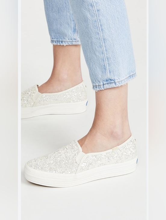 kate spade Shoes - Kate Spade X Keds Triple Decker Glitter Sneakers
